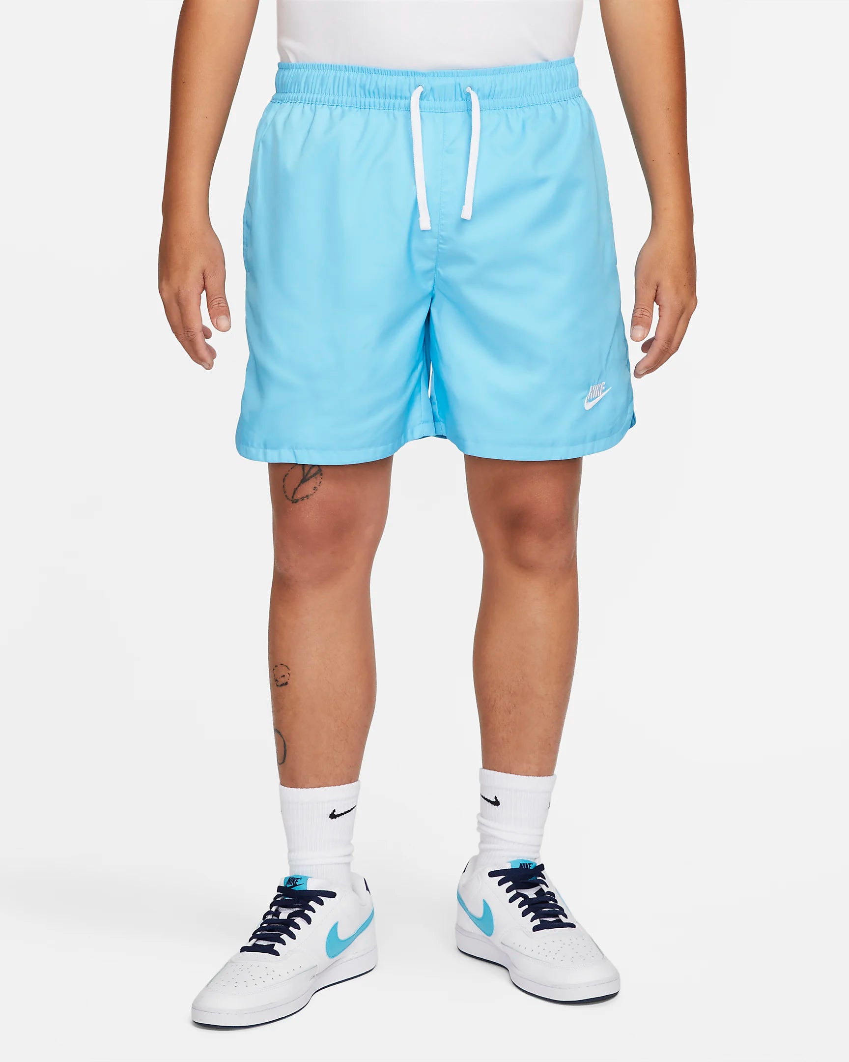 Short Nike Sportswear Sport Essentials - Bleu/Blanc