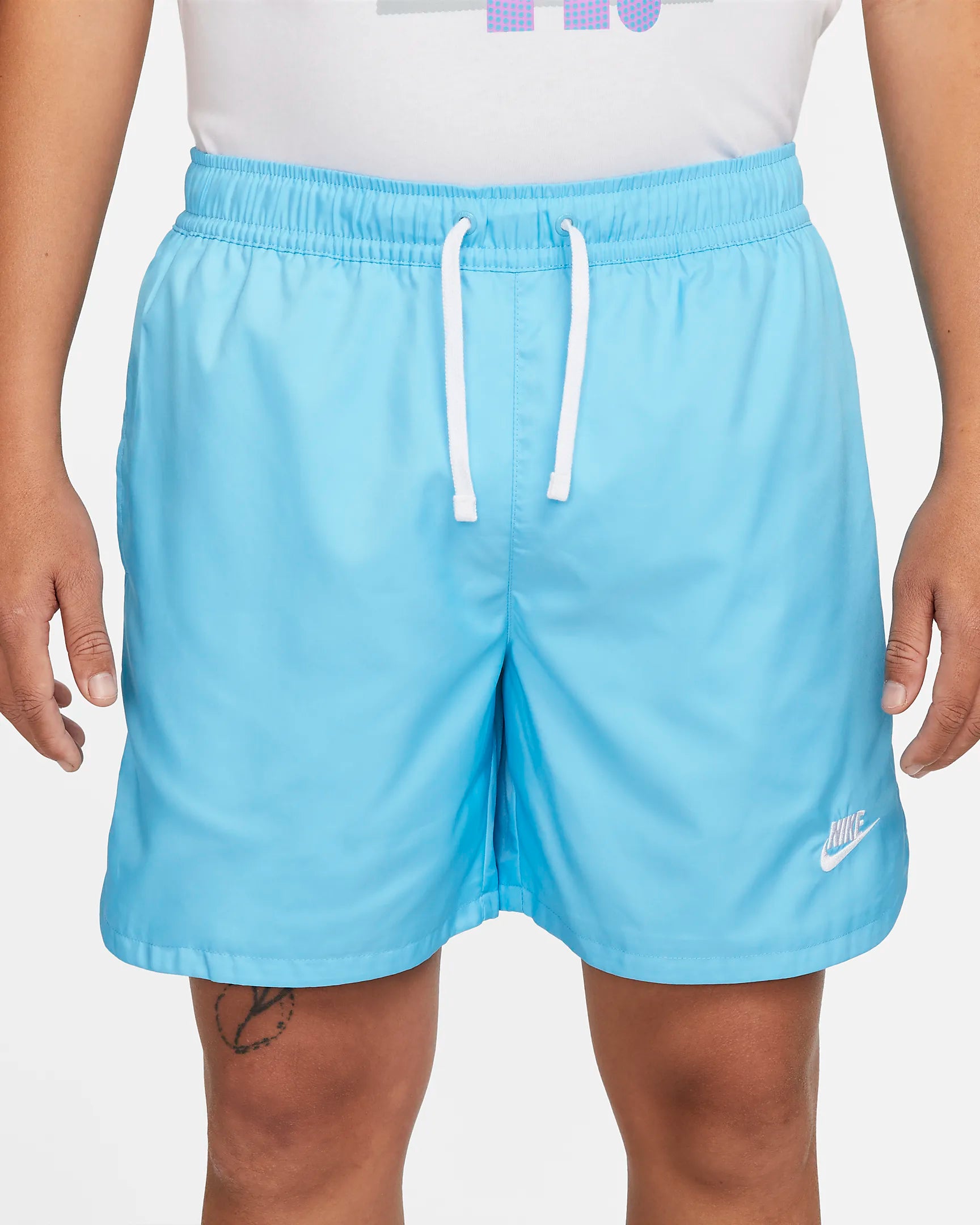 Short Nike Sportswear Sport Essentials - Bleu/Blanc