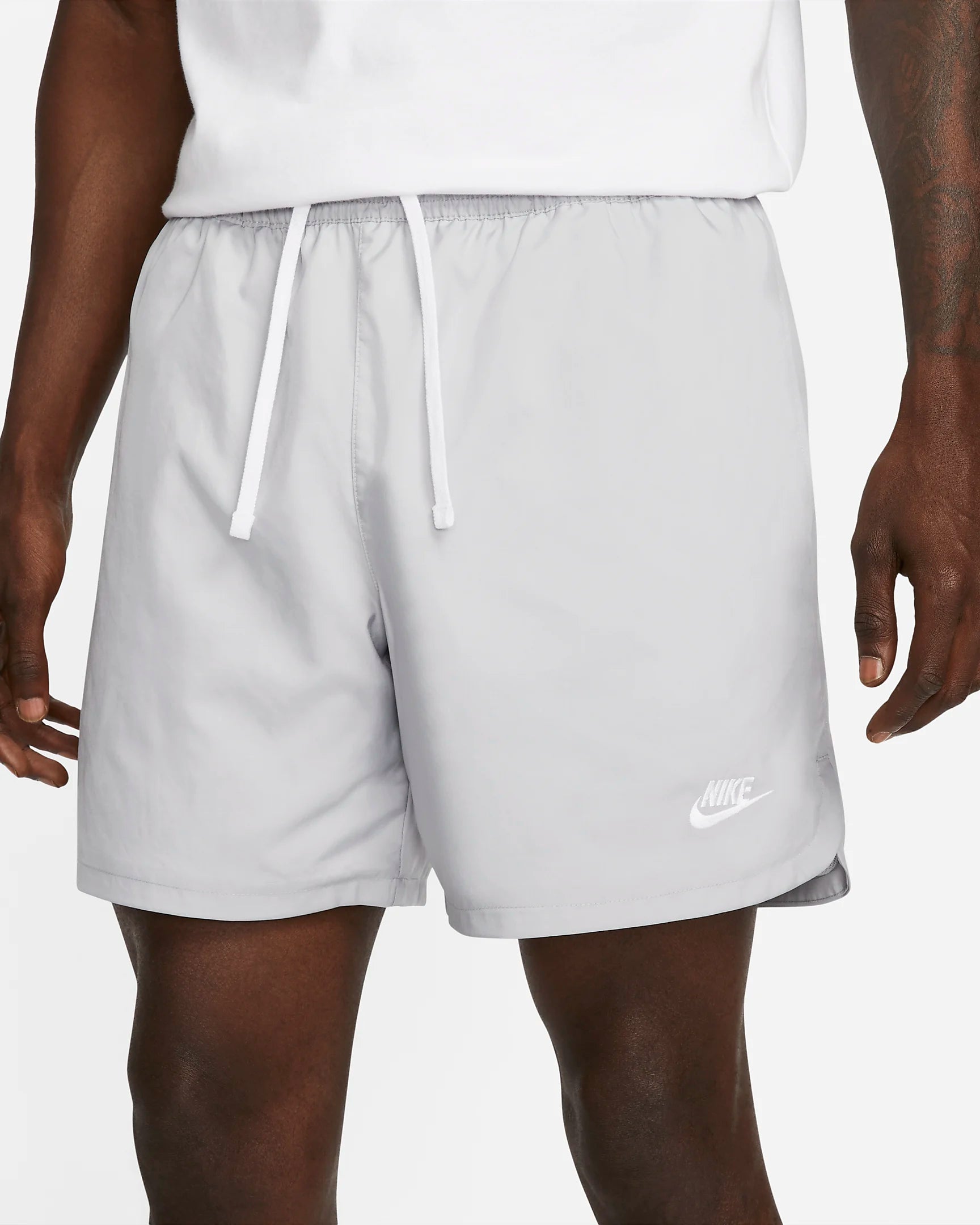 Short Nike Sportswear Sport Essentials - Gris/Blanc