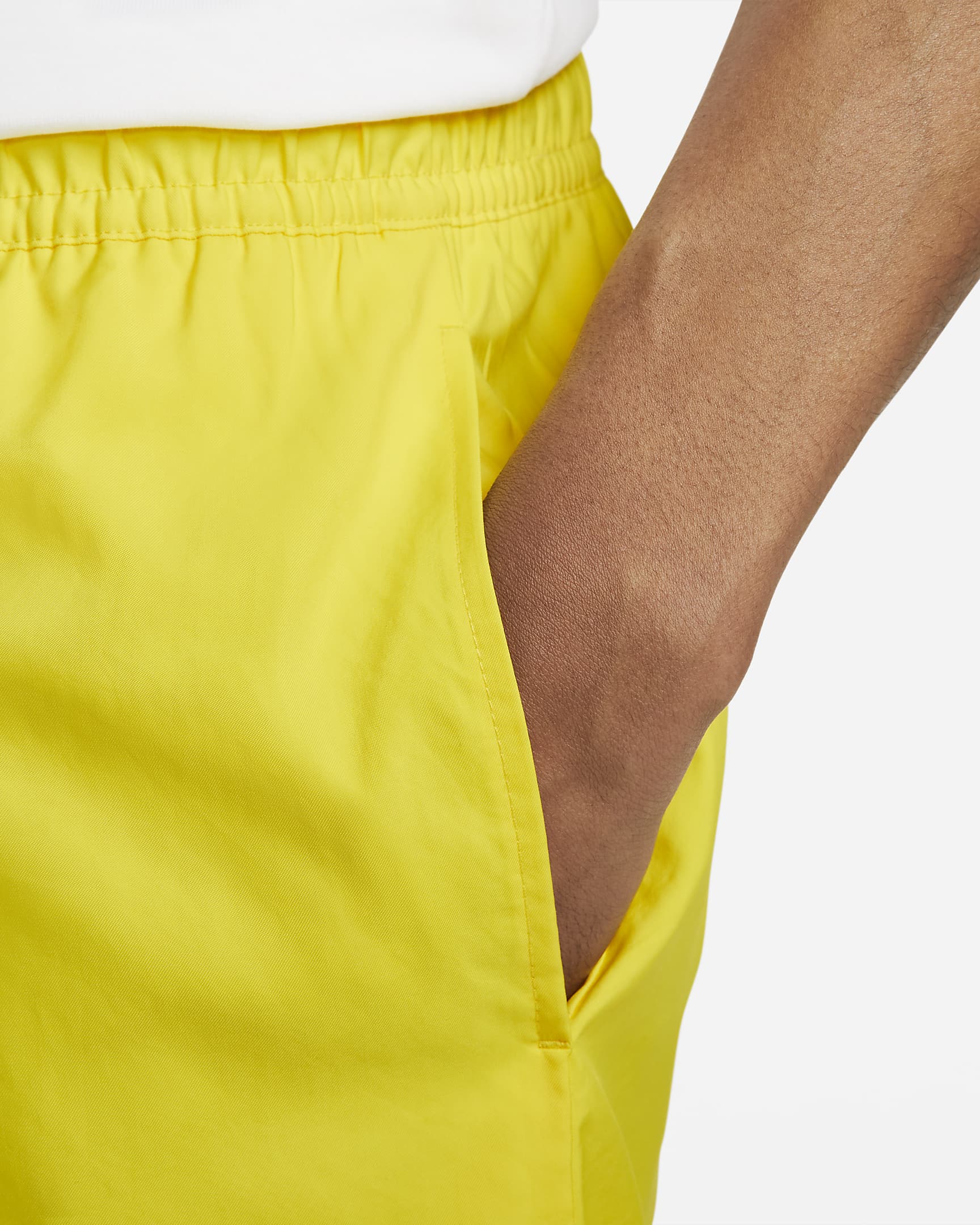 Short Nike Sportswear Sport Essentials - Jaune/Blanc