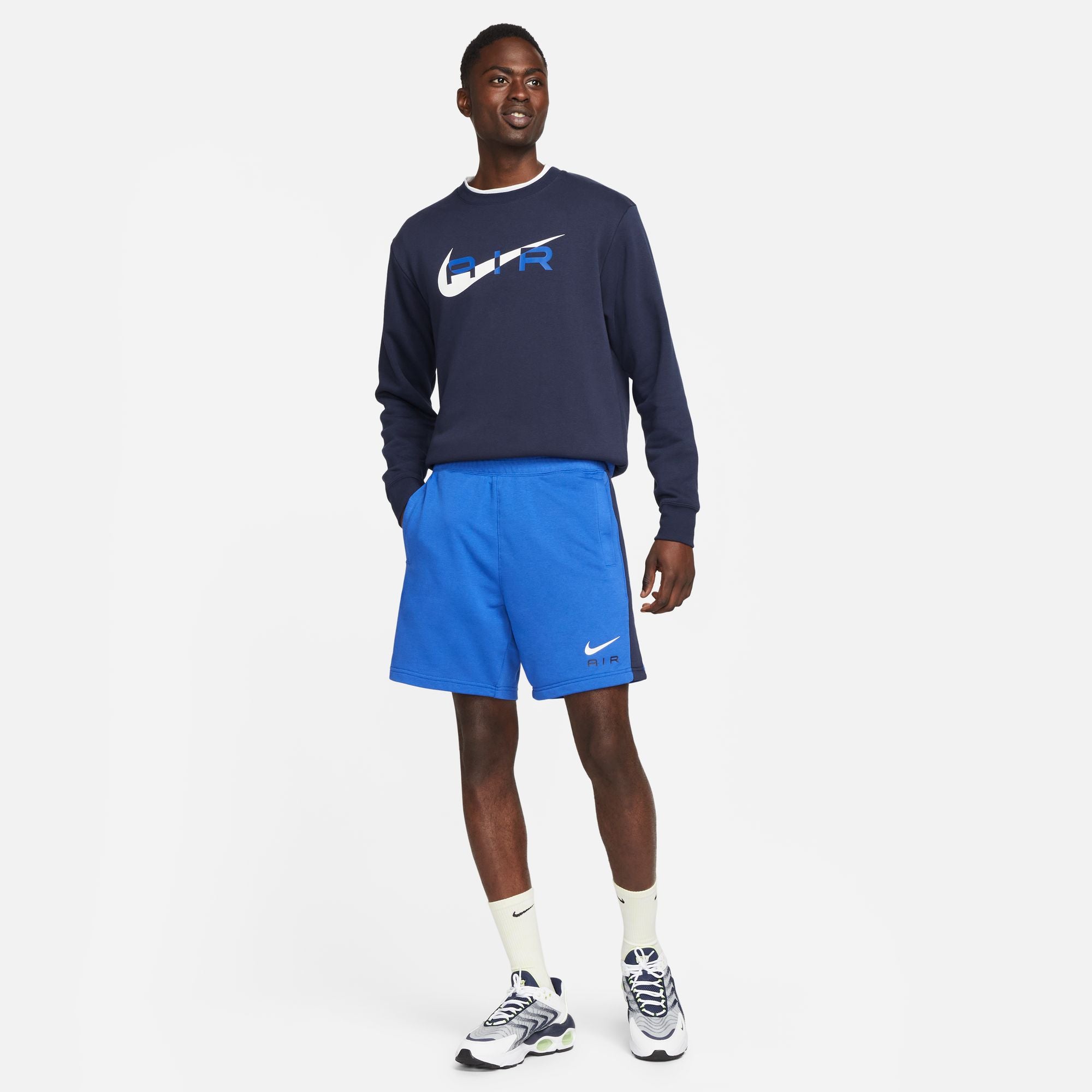 Pantalón corto Nike Swoosh Air Fleece - Azul