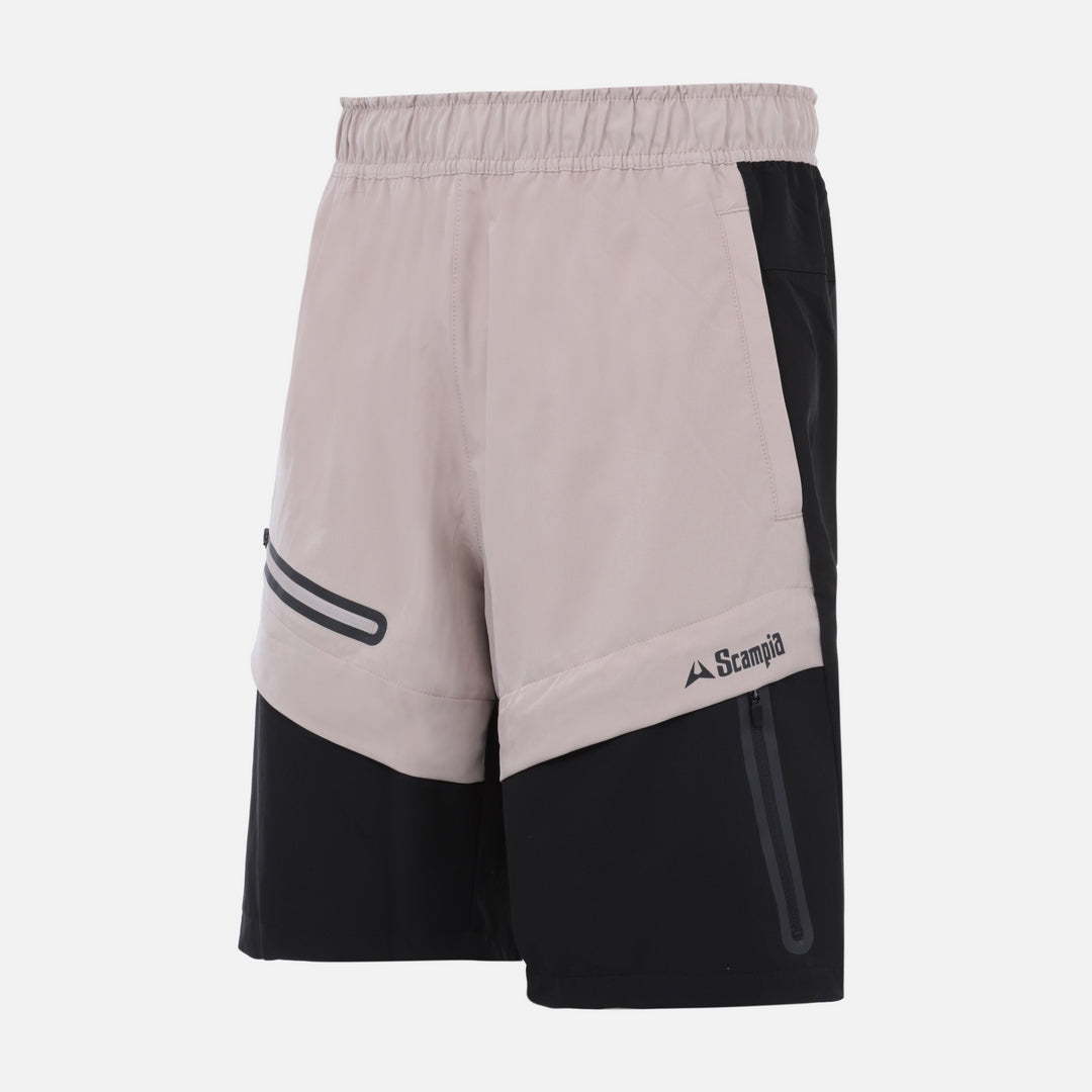 Pantaloncini Scampia Scalare - Beige/Nero