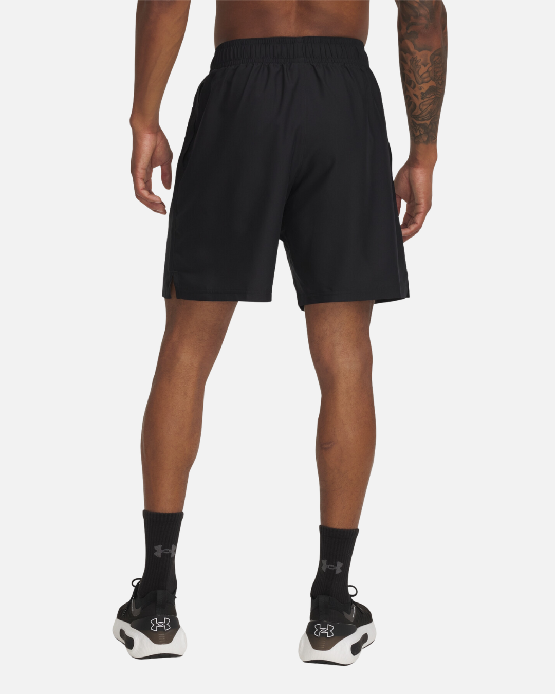 Short Under Amour Tech Wordmark - Noir/Vert