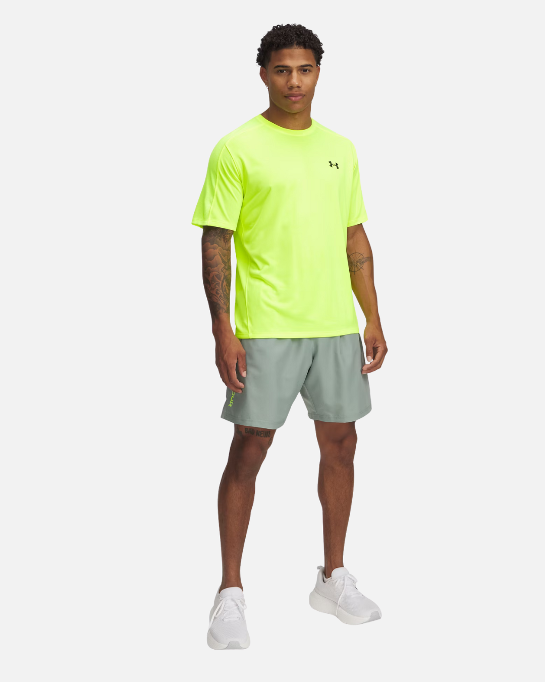 ua tech woven wordmark short {Color}
