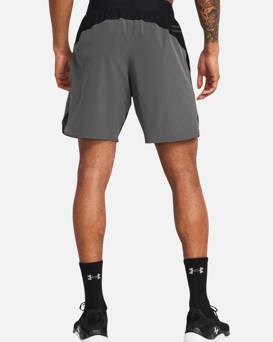 Short Under Armour Vanish Elite Hybrid - Gris/Noir