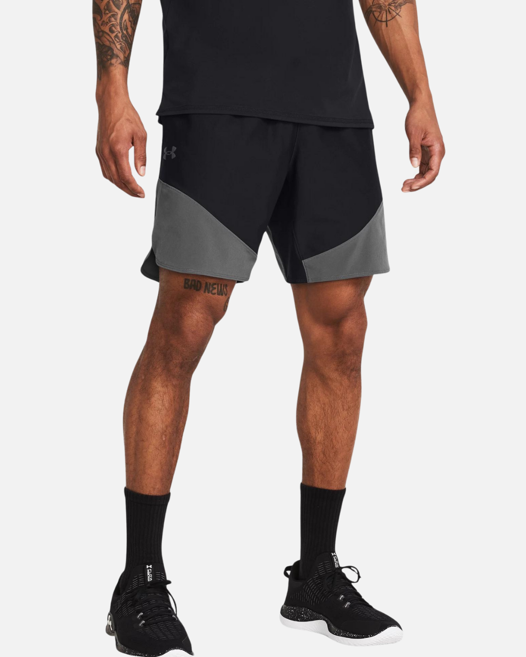 Short Under Armour Vanish Elite Hybrid - Gris/Noir