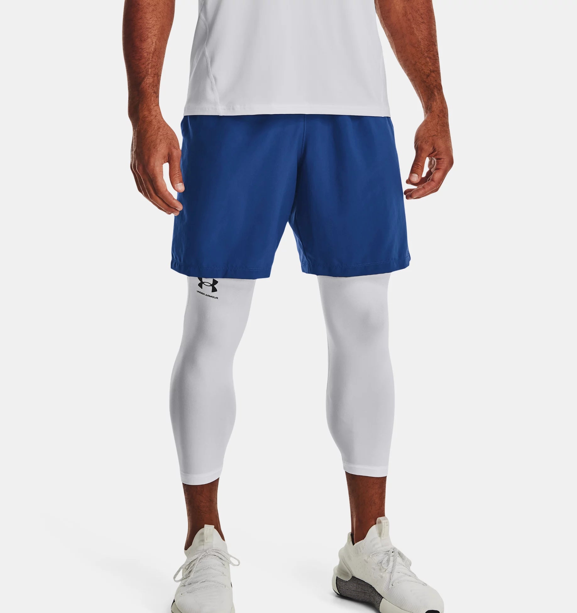 Short Under Armour Woven Graphic - Bleu/Blanc