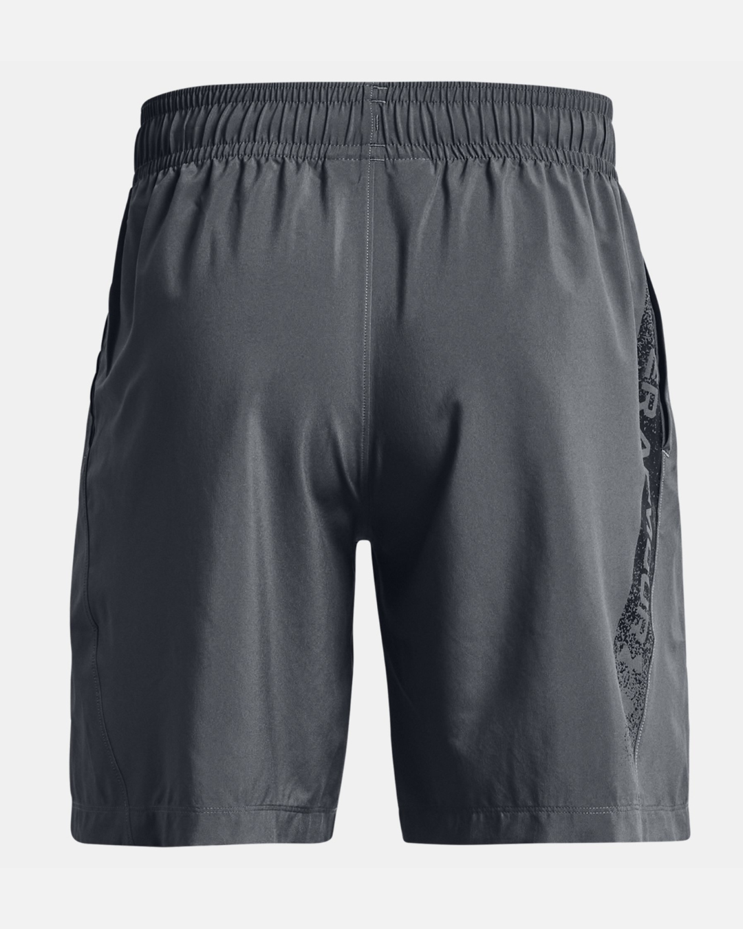 Pantaloncini con grafica in tessuto Under Armour - Grigio/Nero