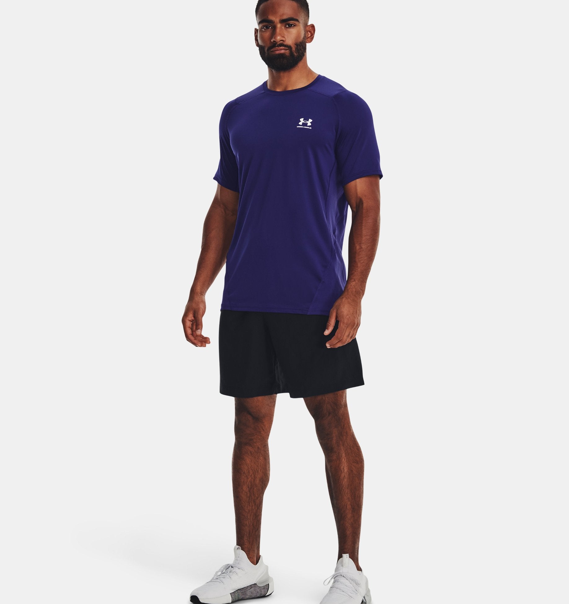 Short Under Armour Woven Graphic - Noir/Bleu