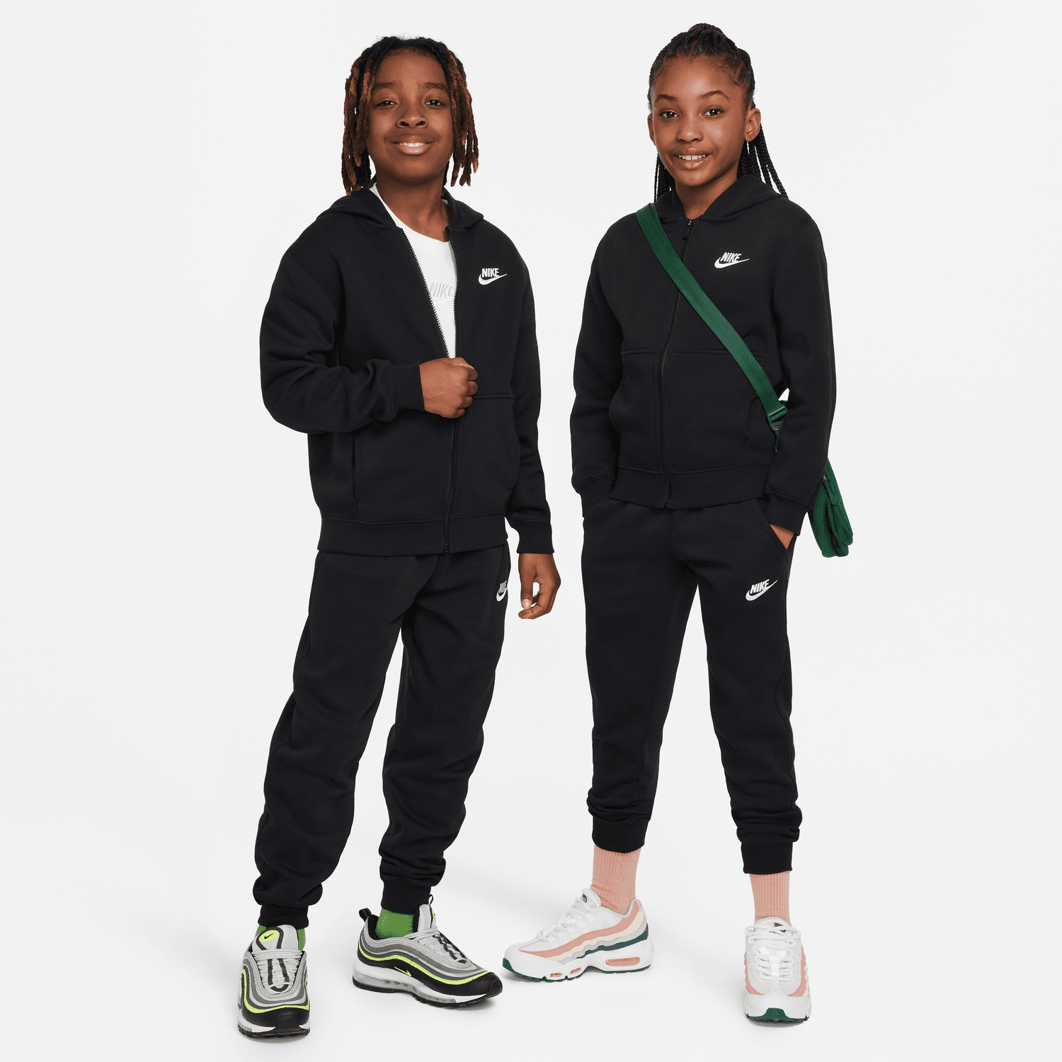 Survêtement Nike Club Fleece Junior Noir – Footkorner
