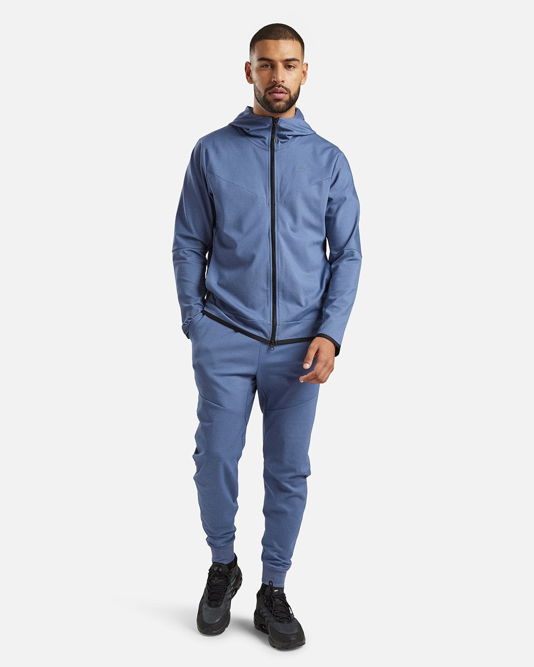 Survêtement Nike Tech Fleece Lightweight - Bleu/Noir