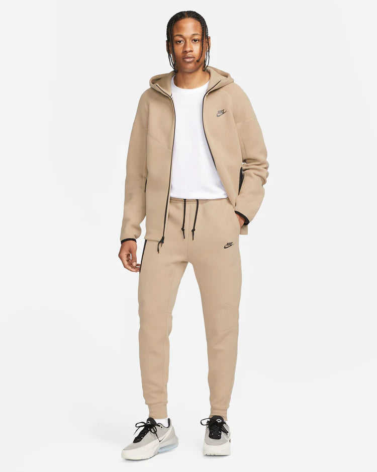 Brown nike tracksuit hotsell