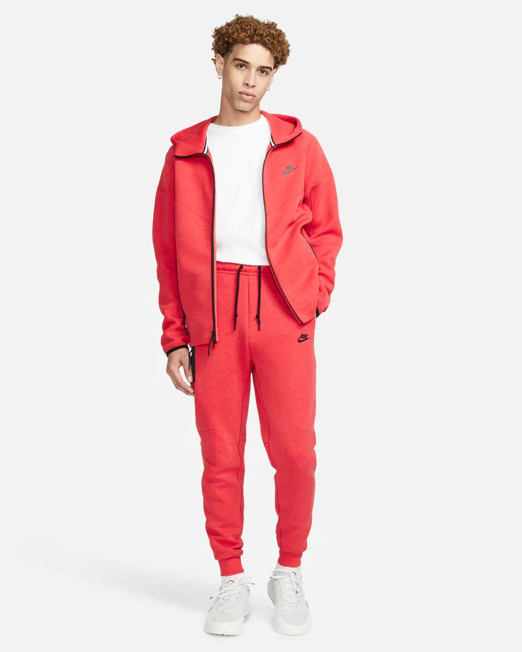 Nike Tech Fleece Tracksuit Red Footkorner