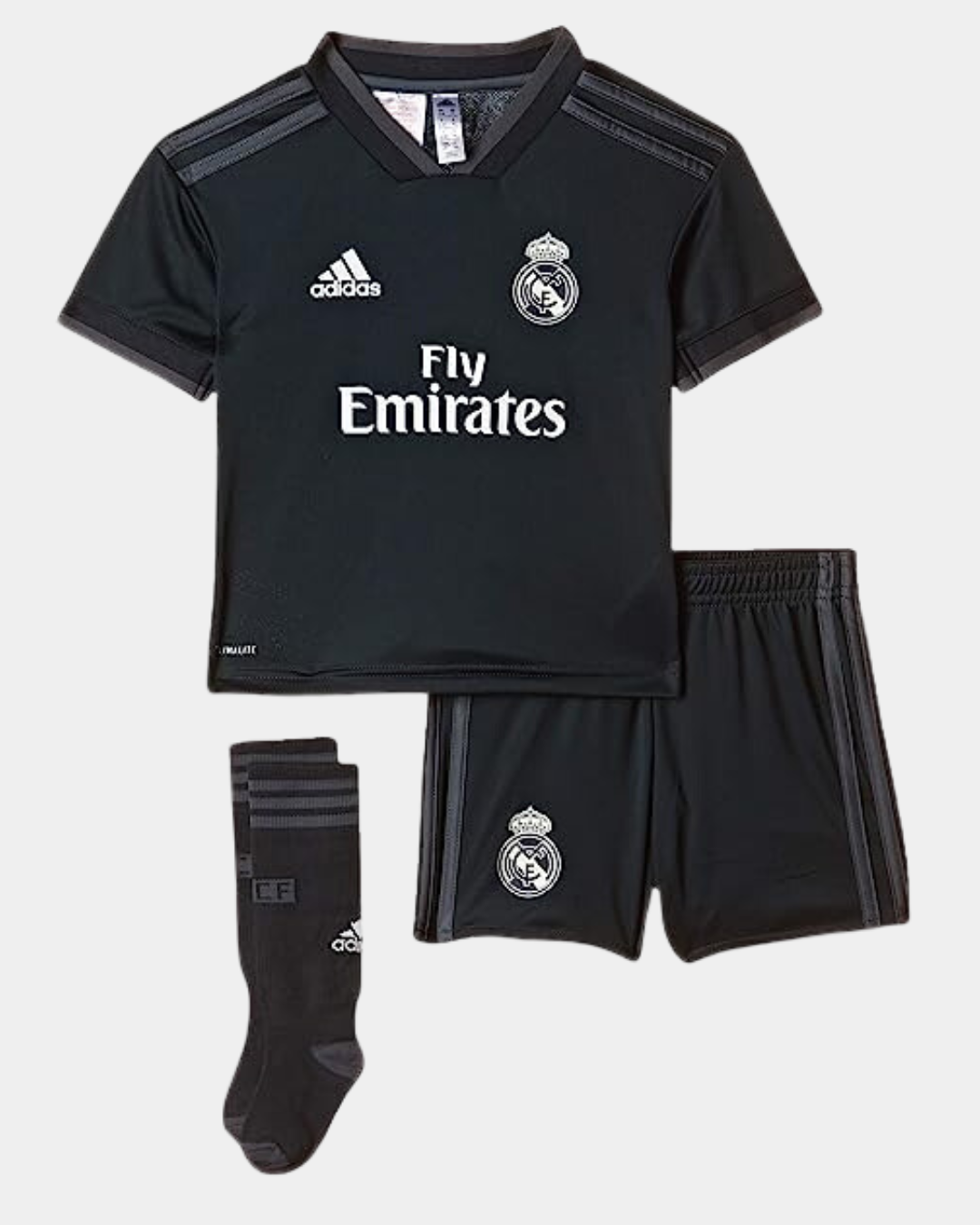 Tuta da bambino Real Madrid 2018 2019 Grigio Bianco Footkorner