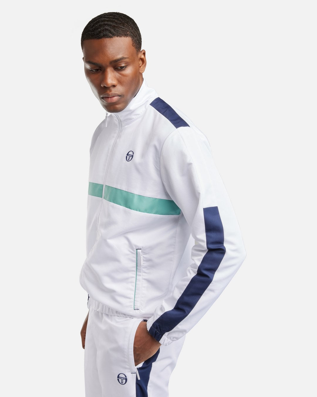 Survêtement Sergio Tacchini Ginnico - Blanc/Noir