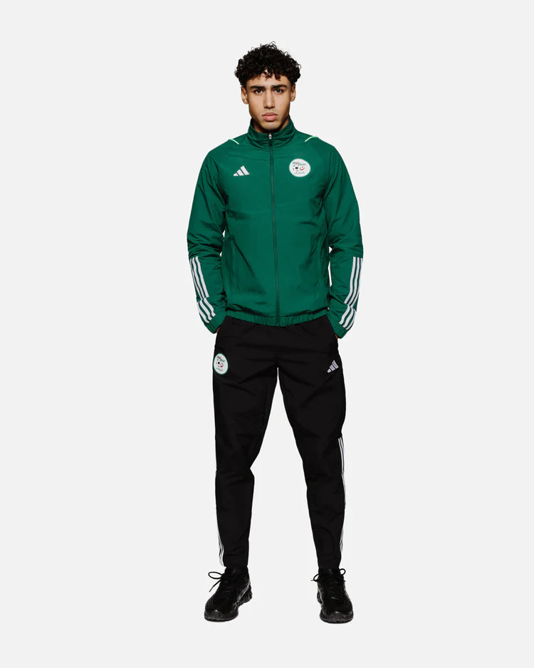 Algeria Tracksuit 2023 2024 Green Black Footkorner
