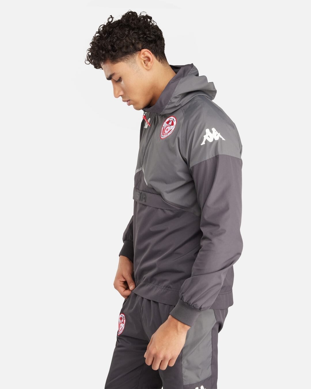 Asteody Tracksuit Tunisia - Gray/Red