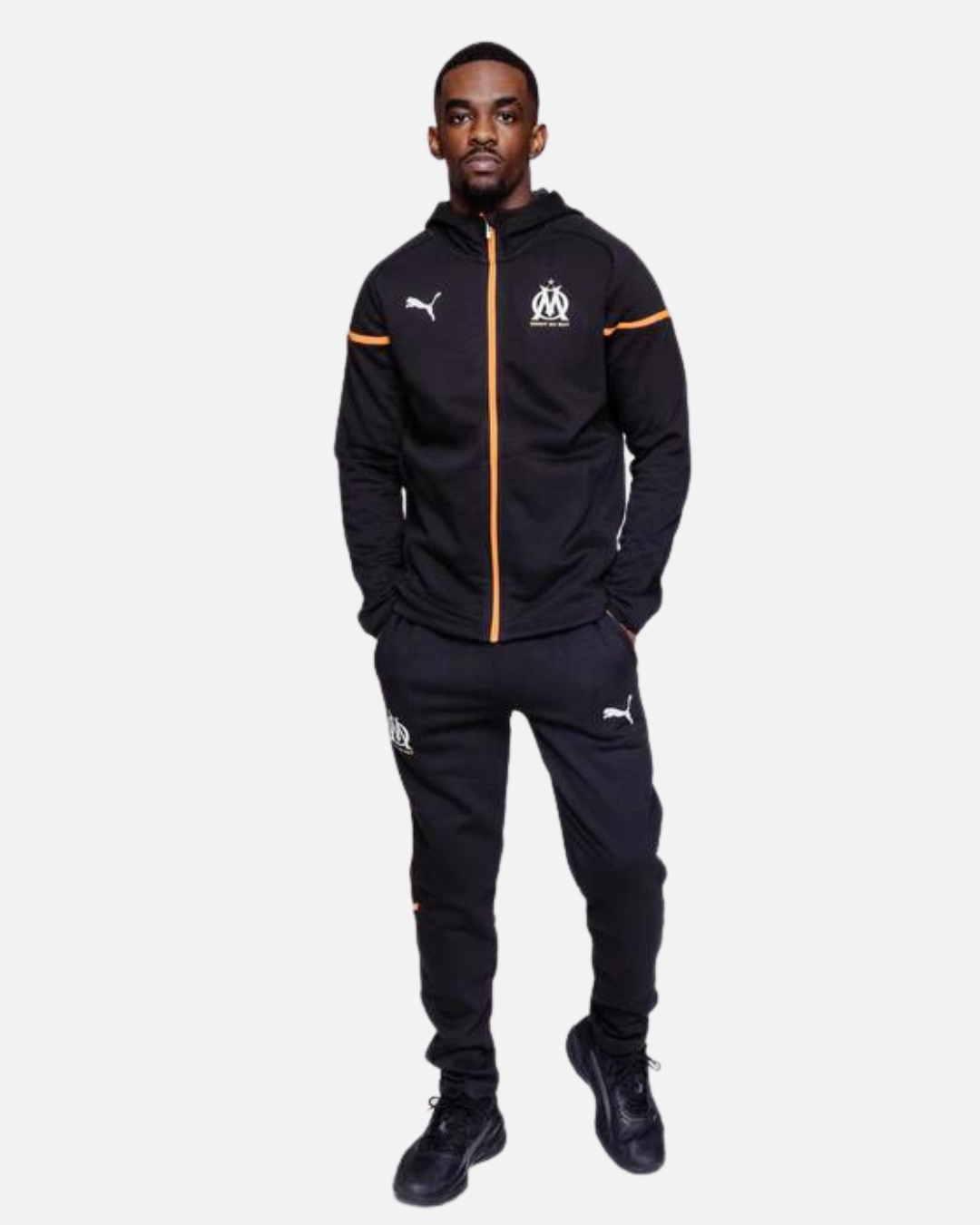 Surv tement OM 2023 2024 Noir Orange Footkorner