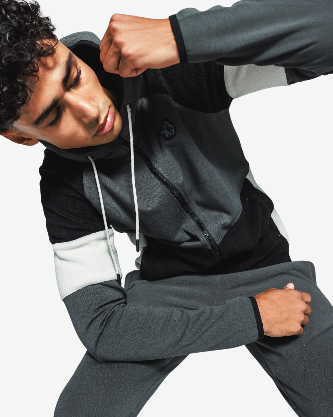 Survêtement FK Cliff - Noir/Gris/Blanc