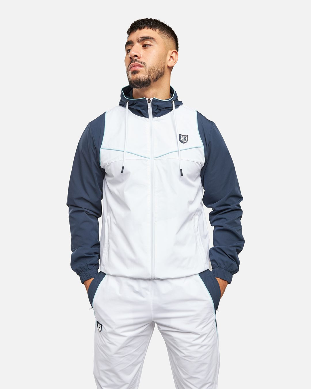 Tuta FK Creed III - Blu/Bianco