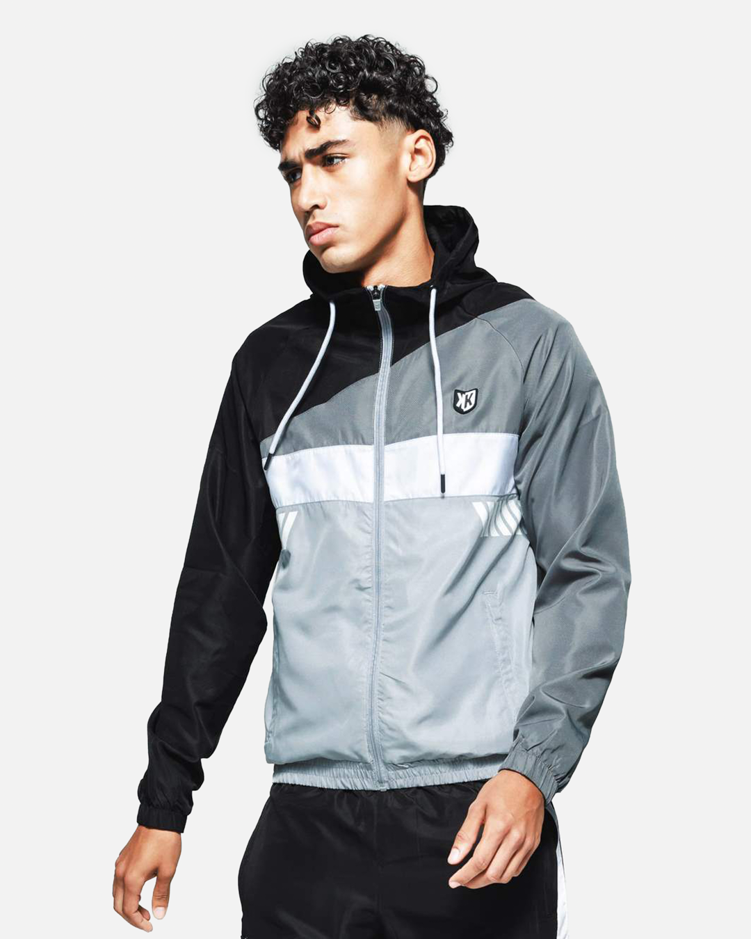 Tuta FK Diamond IX - Nera/Grigio/Bianco