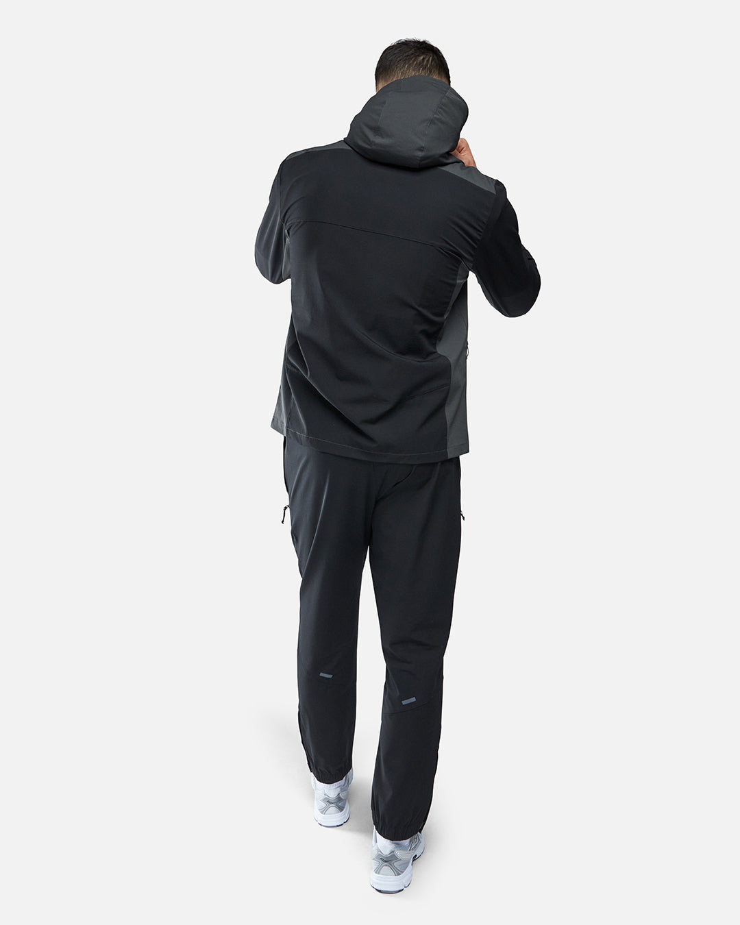 Pantalones con capucha FK - Negro