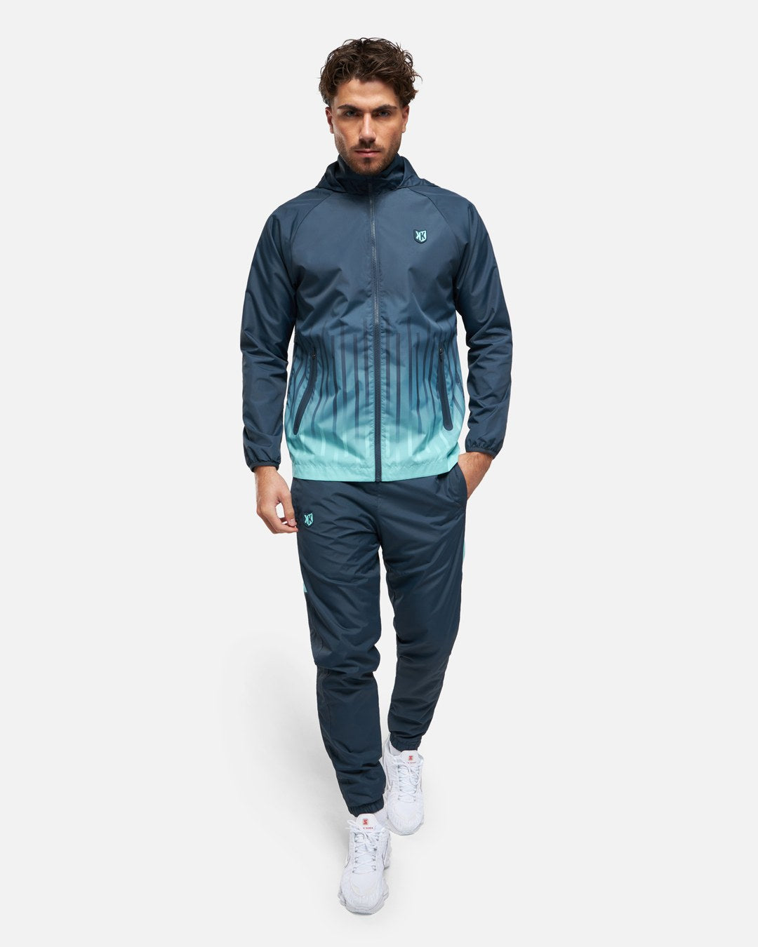 FK Pearl III Tracksuit - Black/Blue - Footkorner - Footkorner
