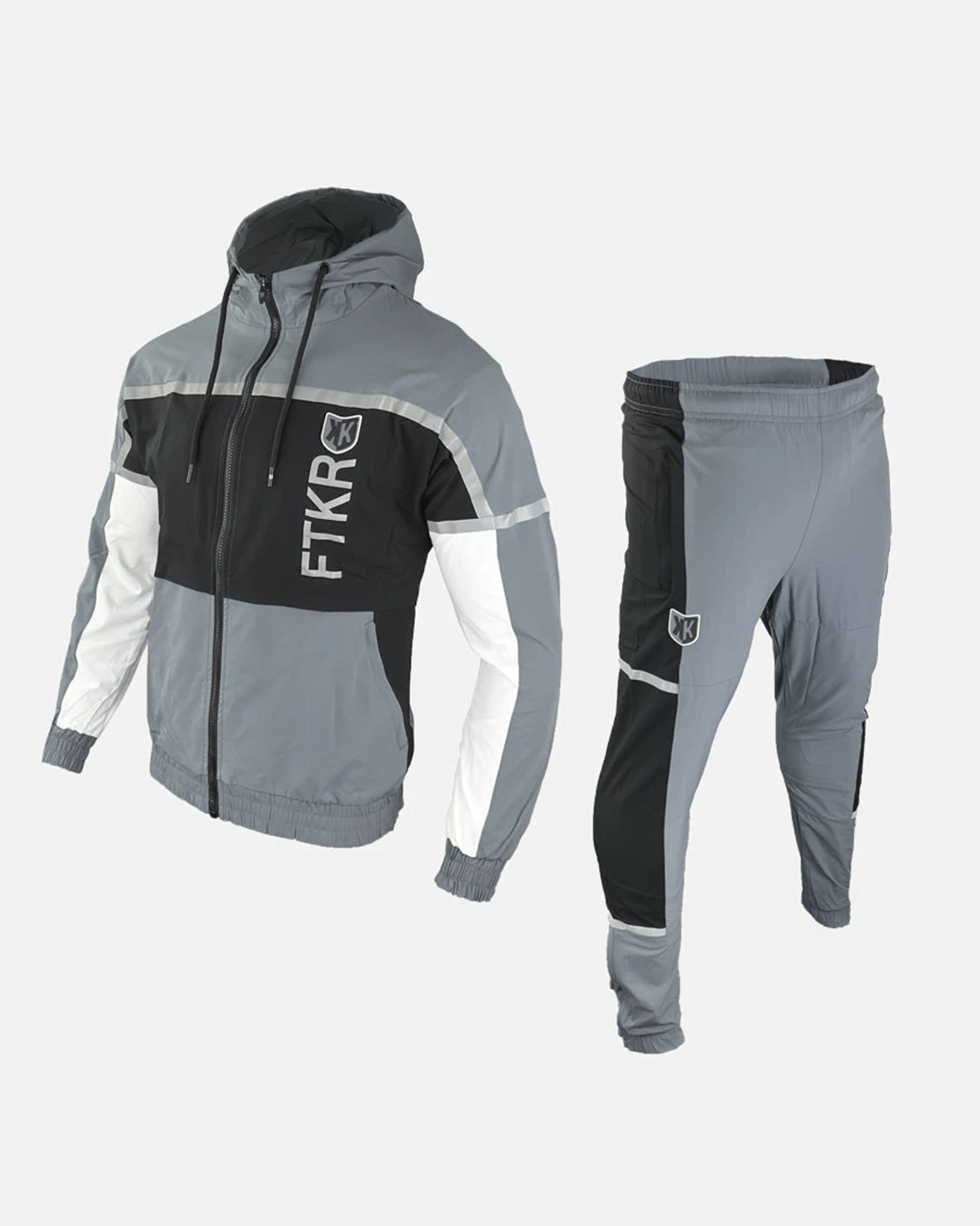 Survêtement FTKR II - Gris/Noir/Blanc