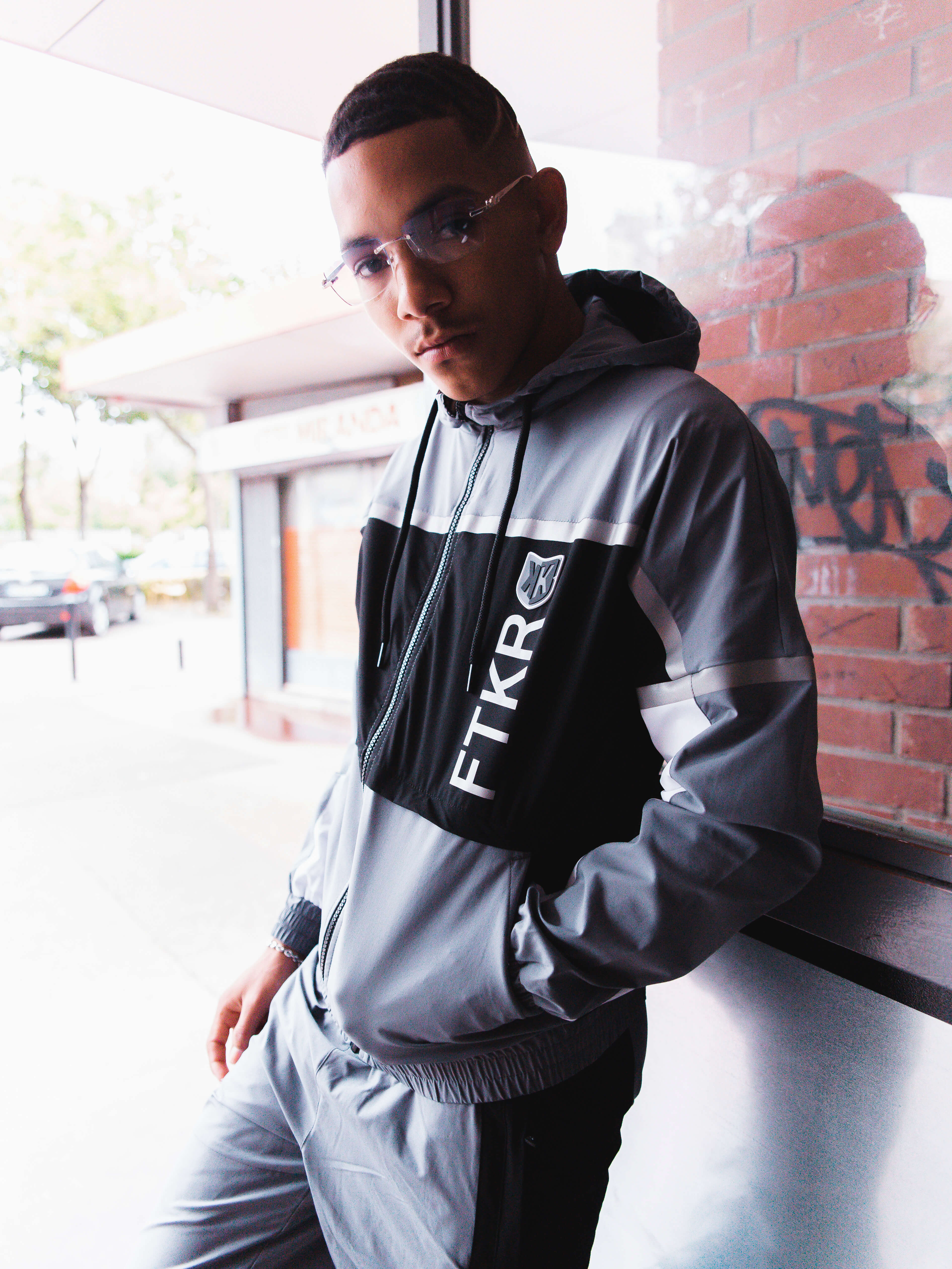 Survêtement FTKR II - Gris/Noir/Blanc