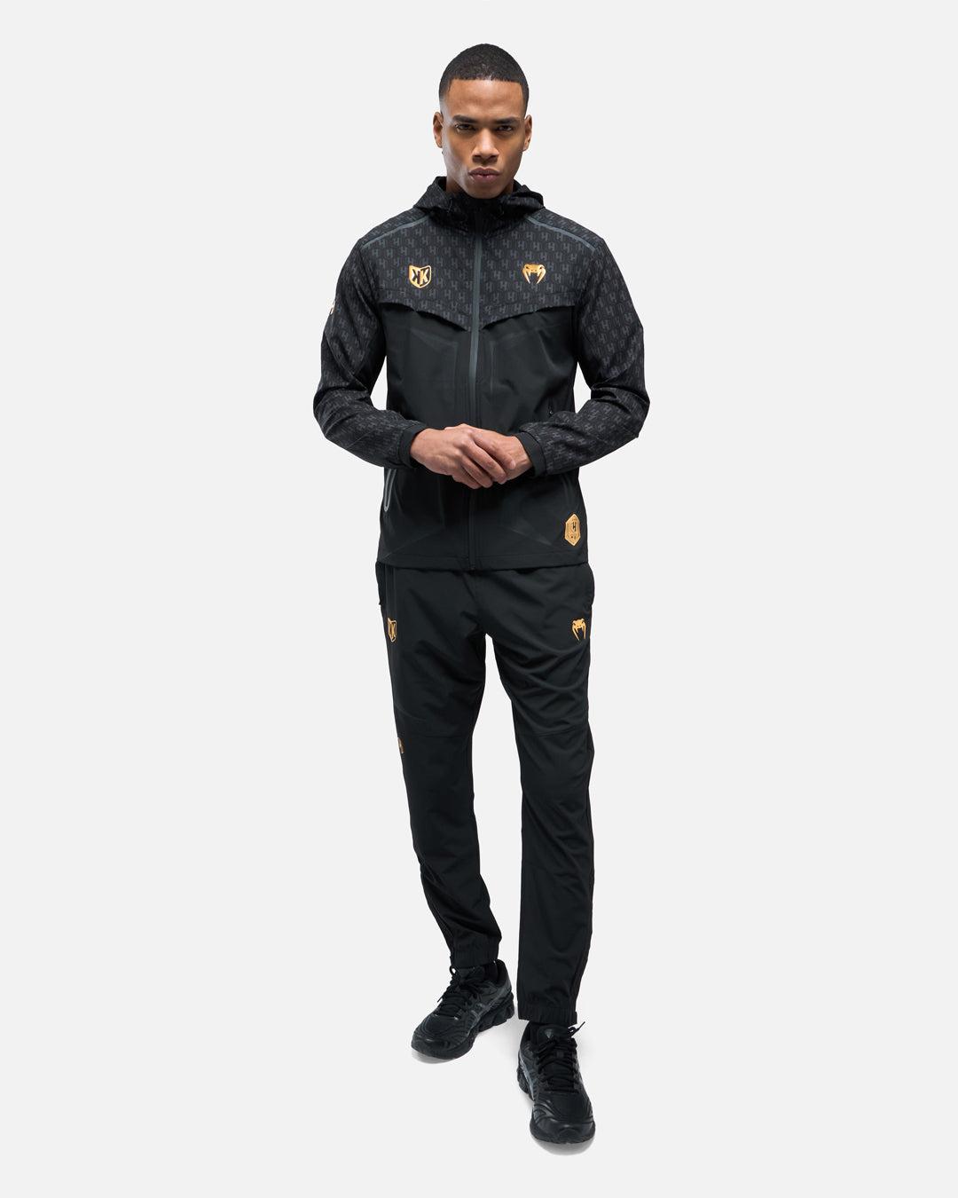 Sudadera FK x Venum Hexagone MMA - Negro/Dorado