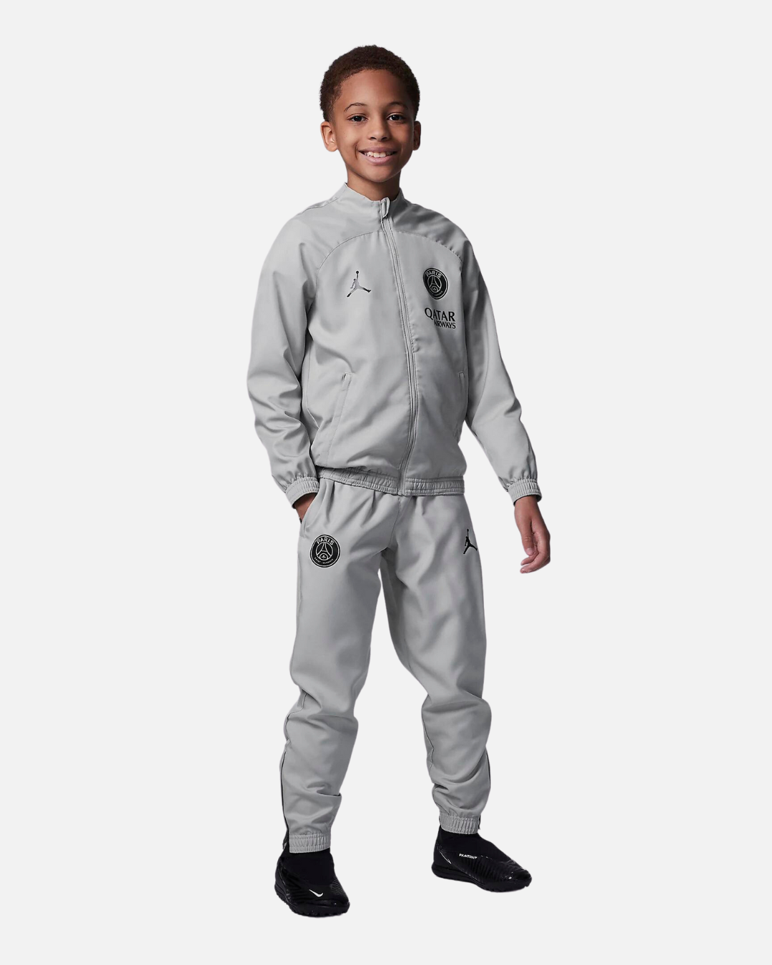 PSG Junior 2023 2024 tracksuit Gray Footkorner