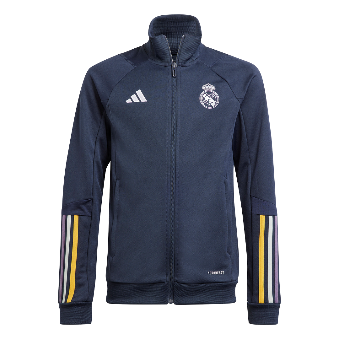 Tuta Junior Real Madrid 2023/2024 - Blu/Bianco/Giallo
