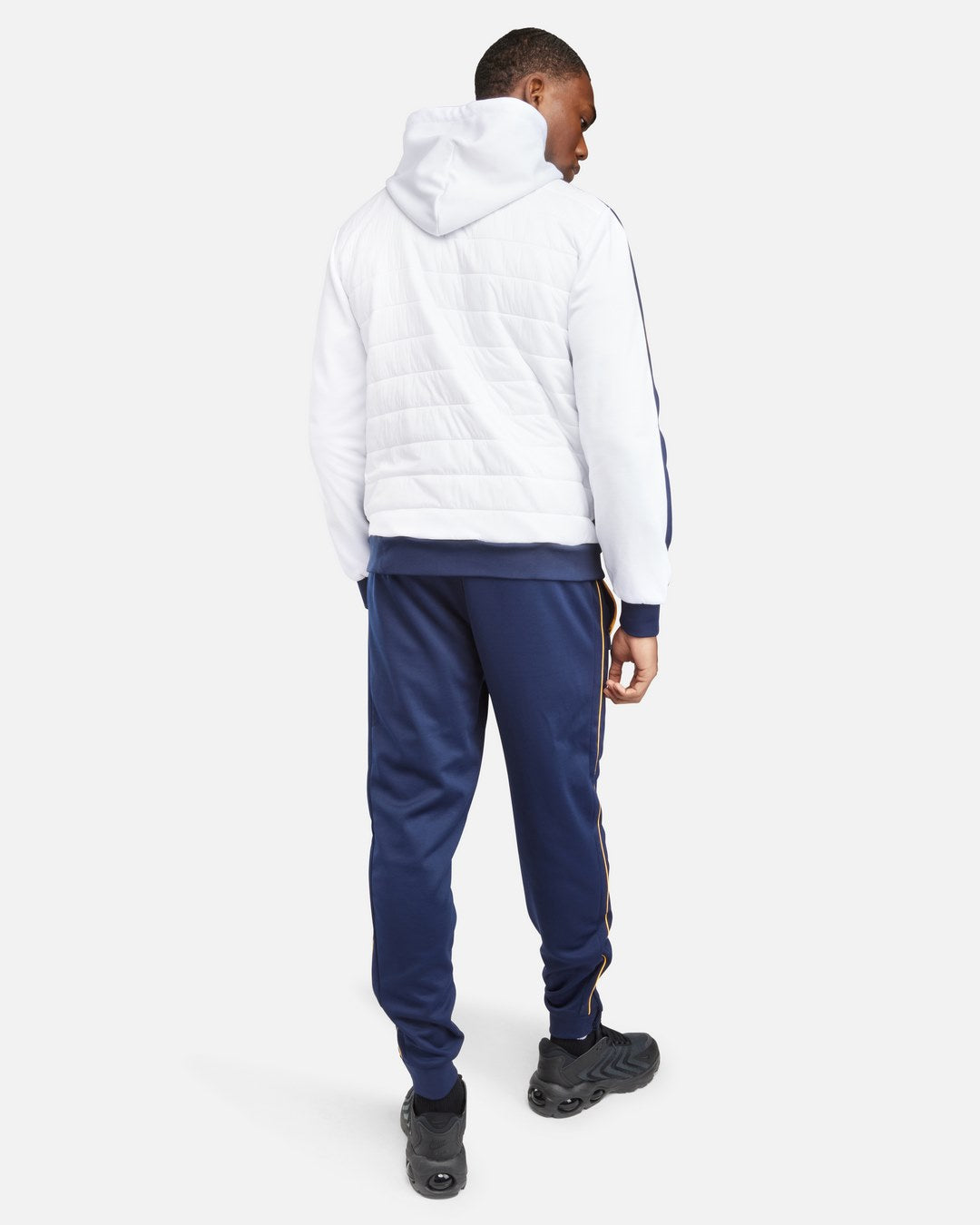 Trainingsanzug Sergio Tacchini Innesto - Marineblau/Weiß