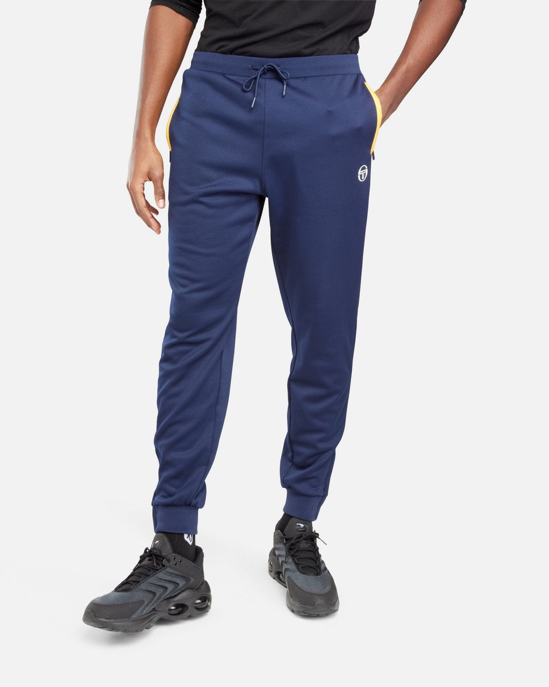 Trainingsanzug Sergio Tacchini Innesto - Marineblau/Weiß