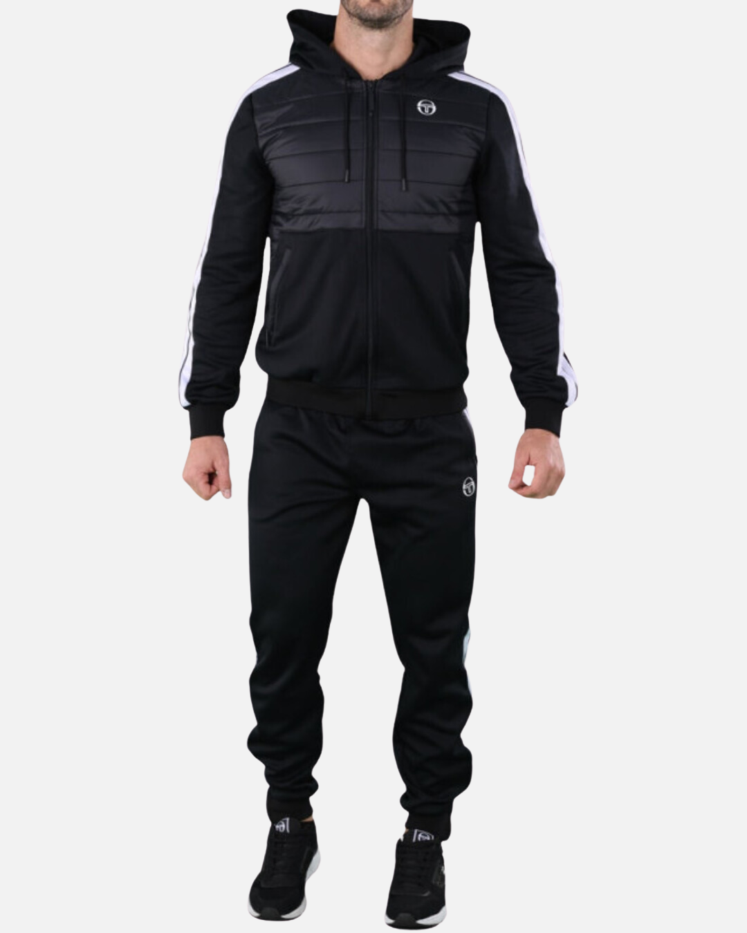 Sergio Tacchini Innesto Tracksuit - Black/White