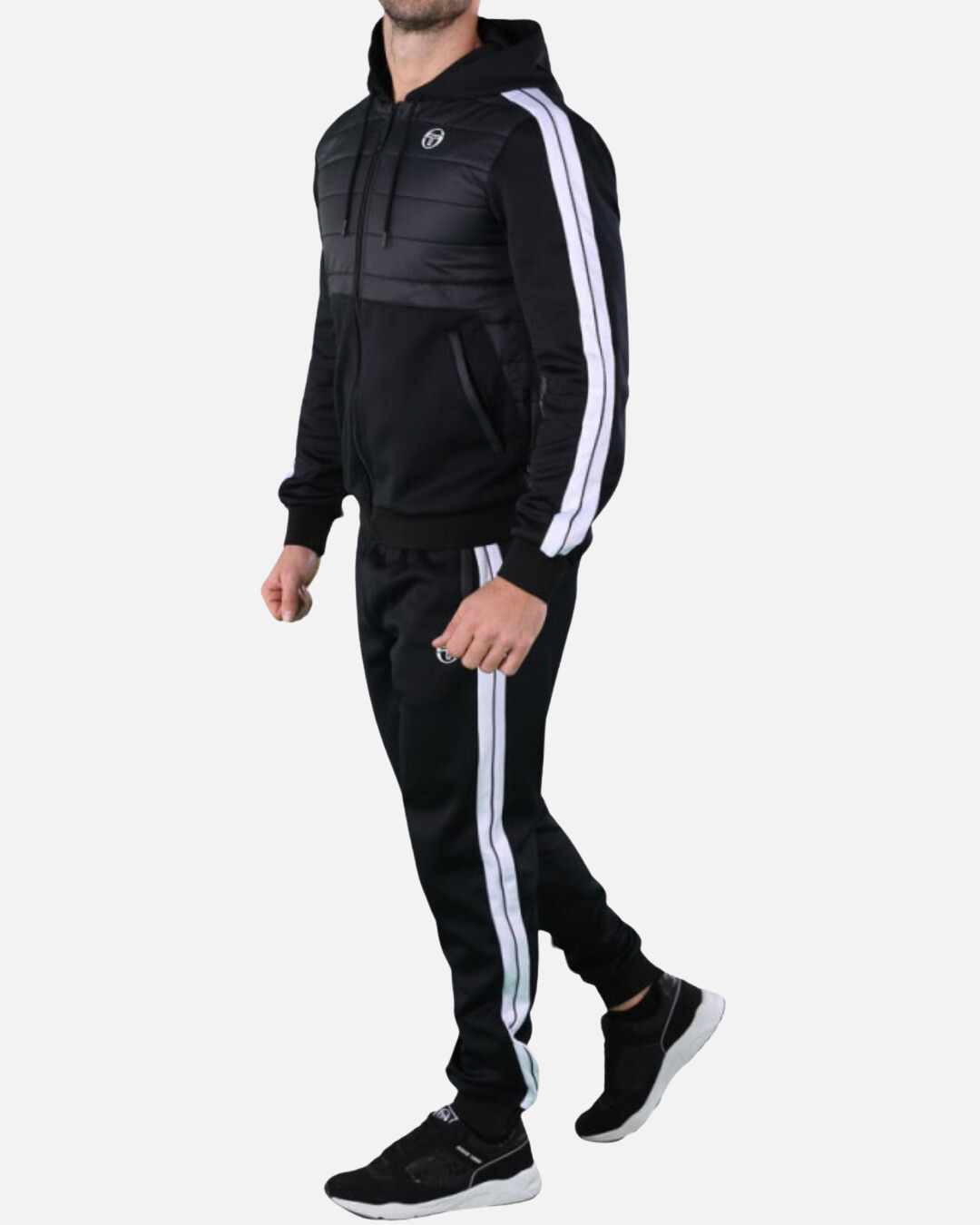 Sergio Tacchini Innesto Tracksuit - Black/White
