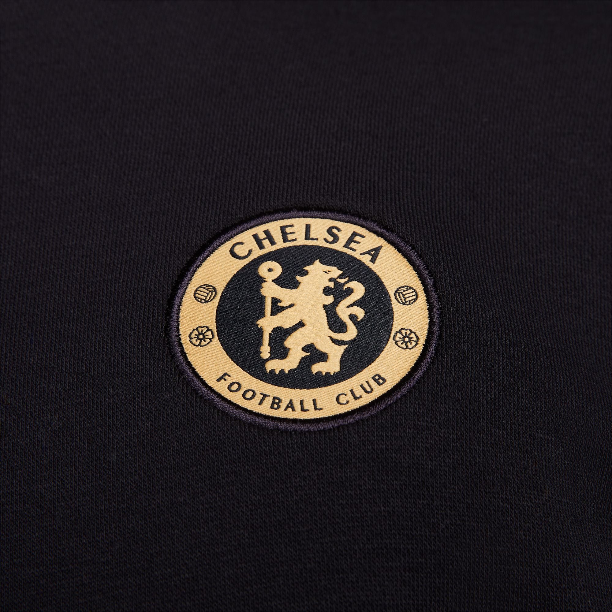 Sweat à capuche Chelsea 2023/2024 - Noir/Doré