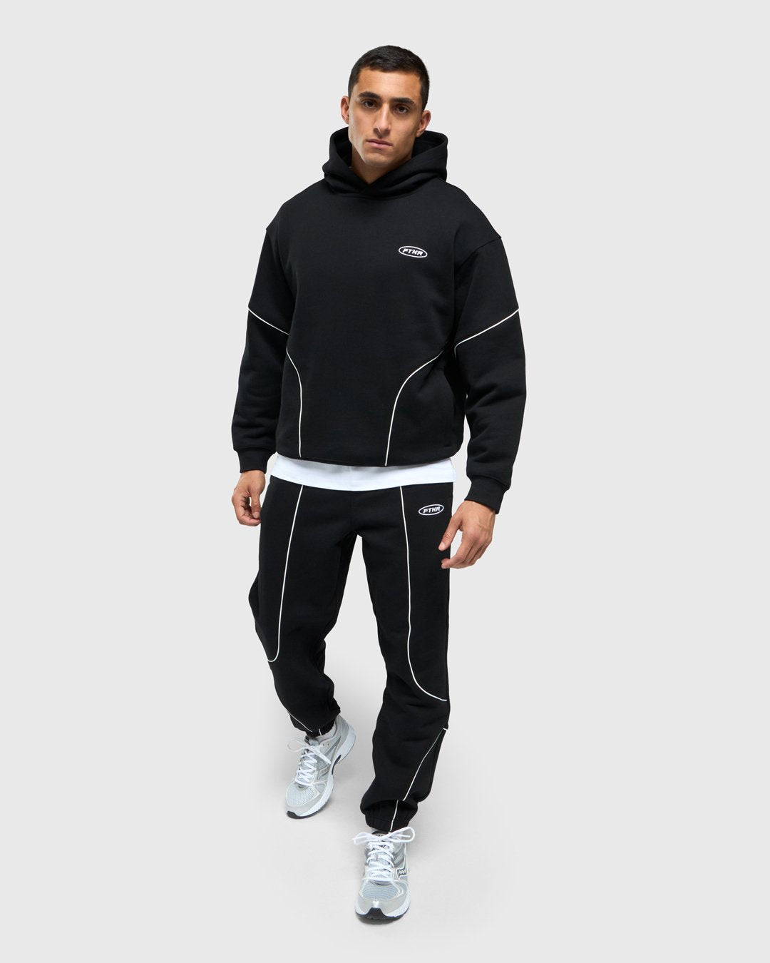 Felpa con cappuccio FK Hike - Nera