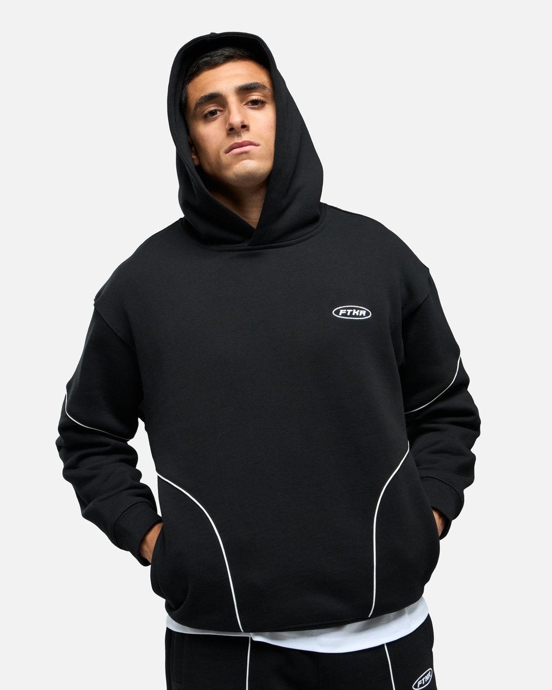 Felpa con cappuccio FK Hike - Nera