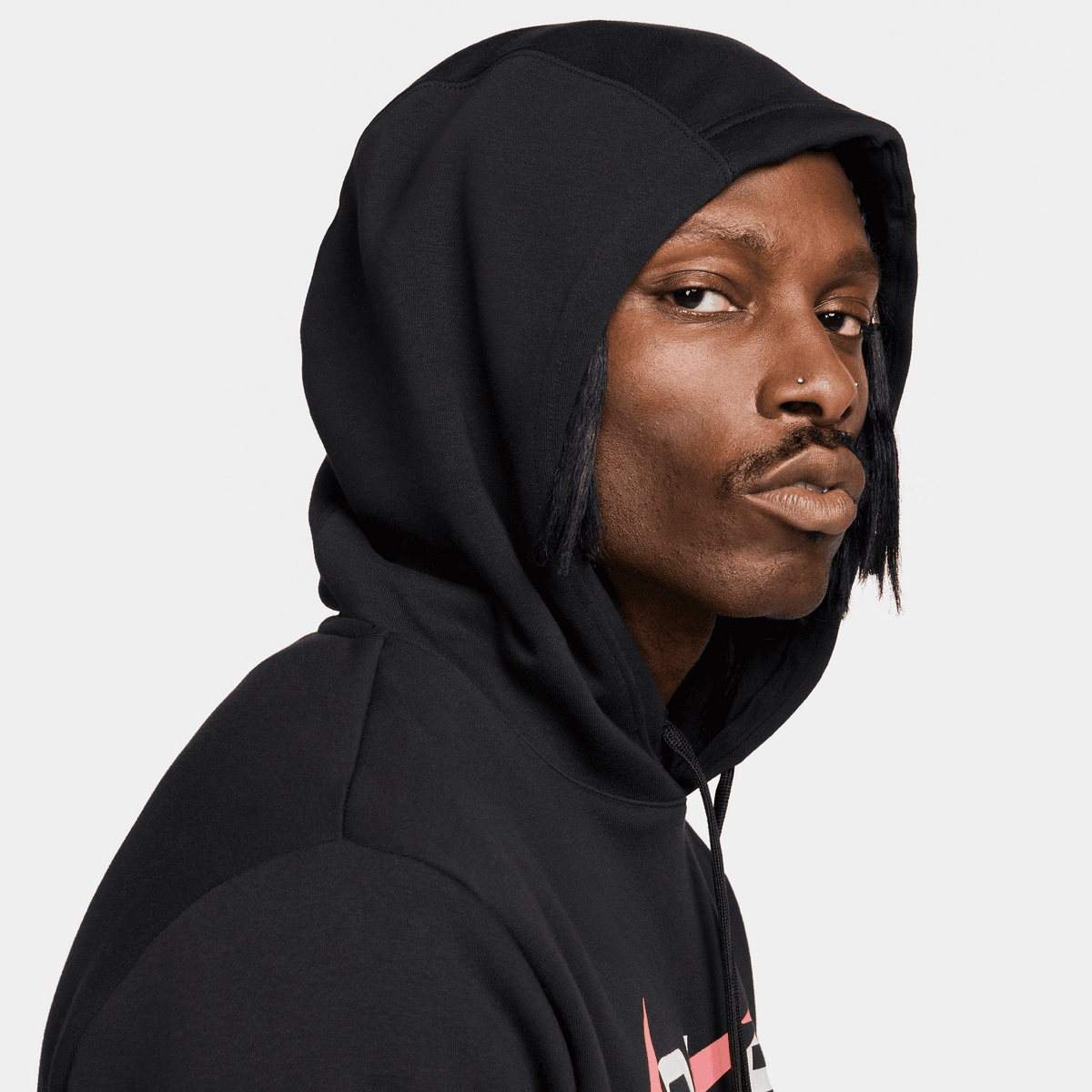Nike Air Hoodie - Black/Red