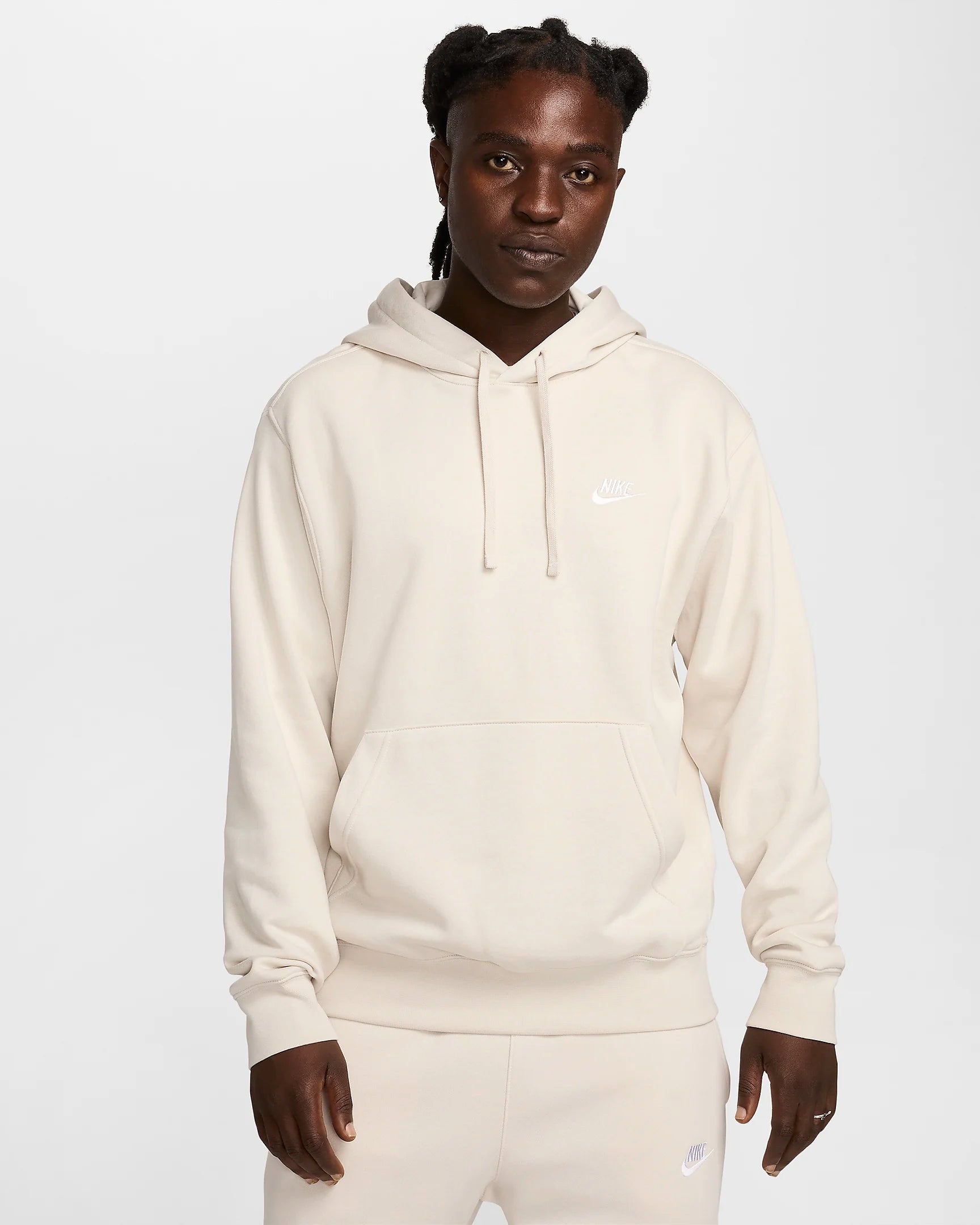 Nike beige sweats best sale