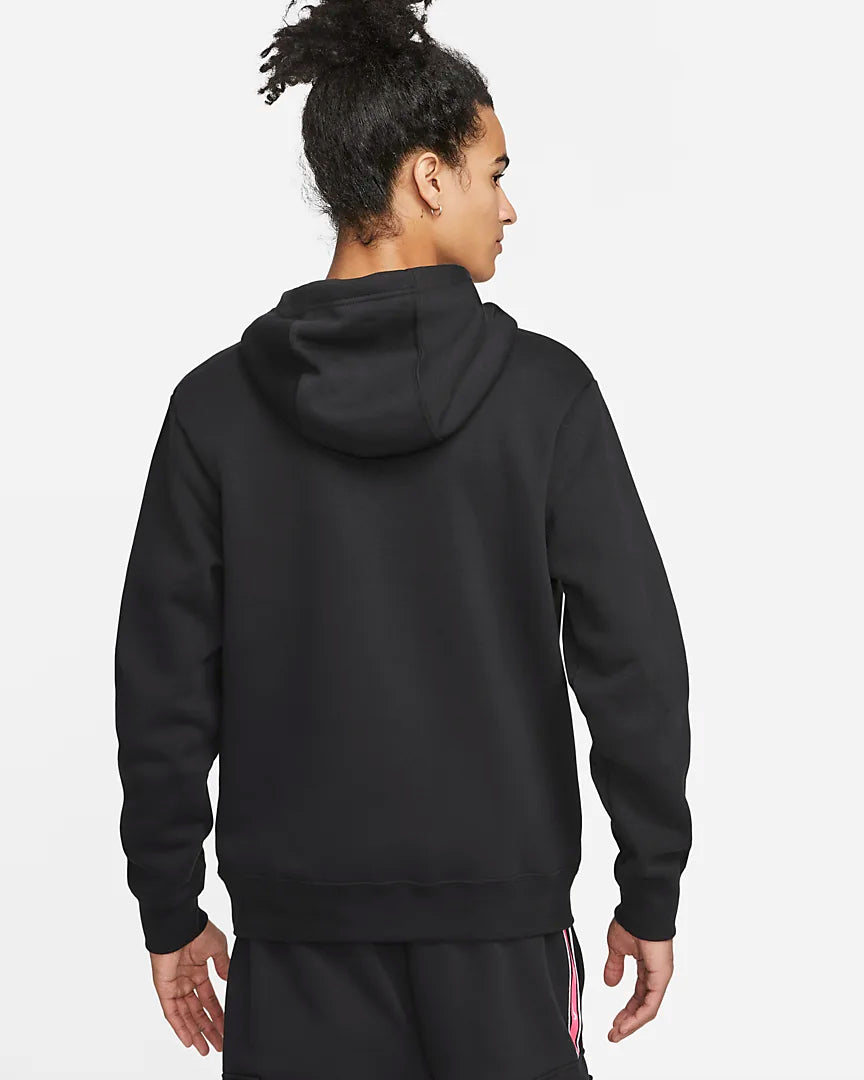 Sudadera Nike Sportswear Repeat - Negro/Blanco/Rosa