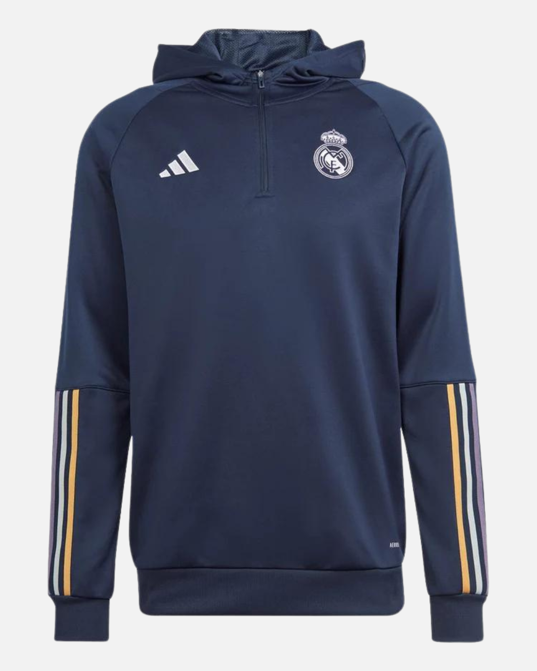 Real Madrid 2023/2024 Kapuzenpullover – Blau/Weiß