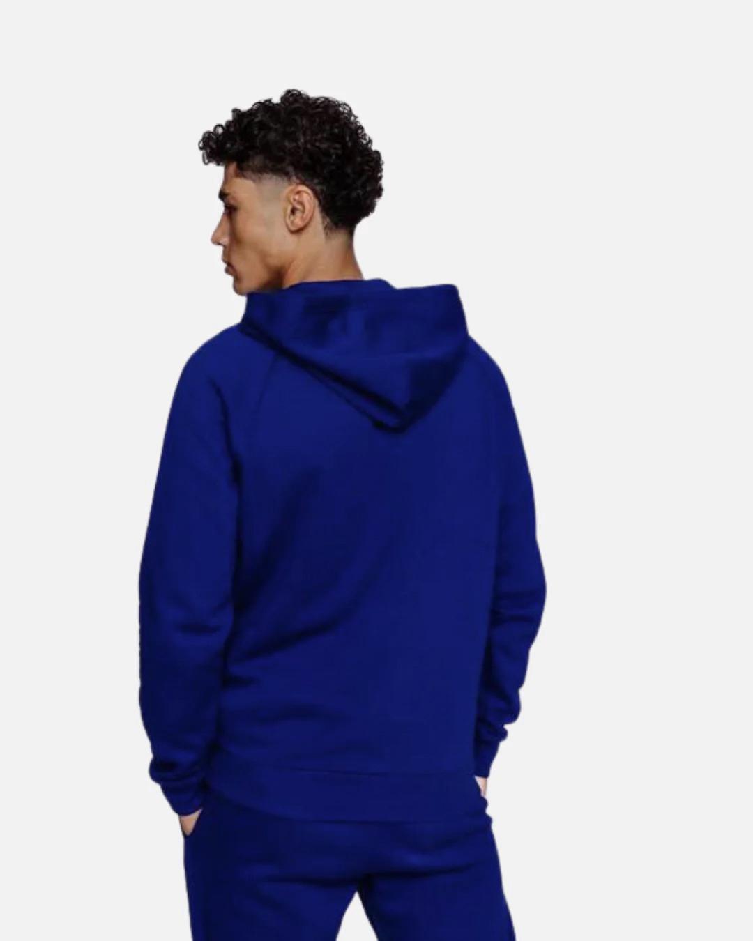 Felpa con cappuccio in pile Under Armour Rival - Blu