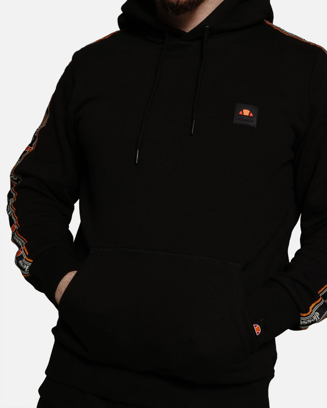 Sweat  a capuche Ellesse Durango - Noir