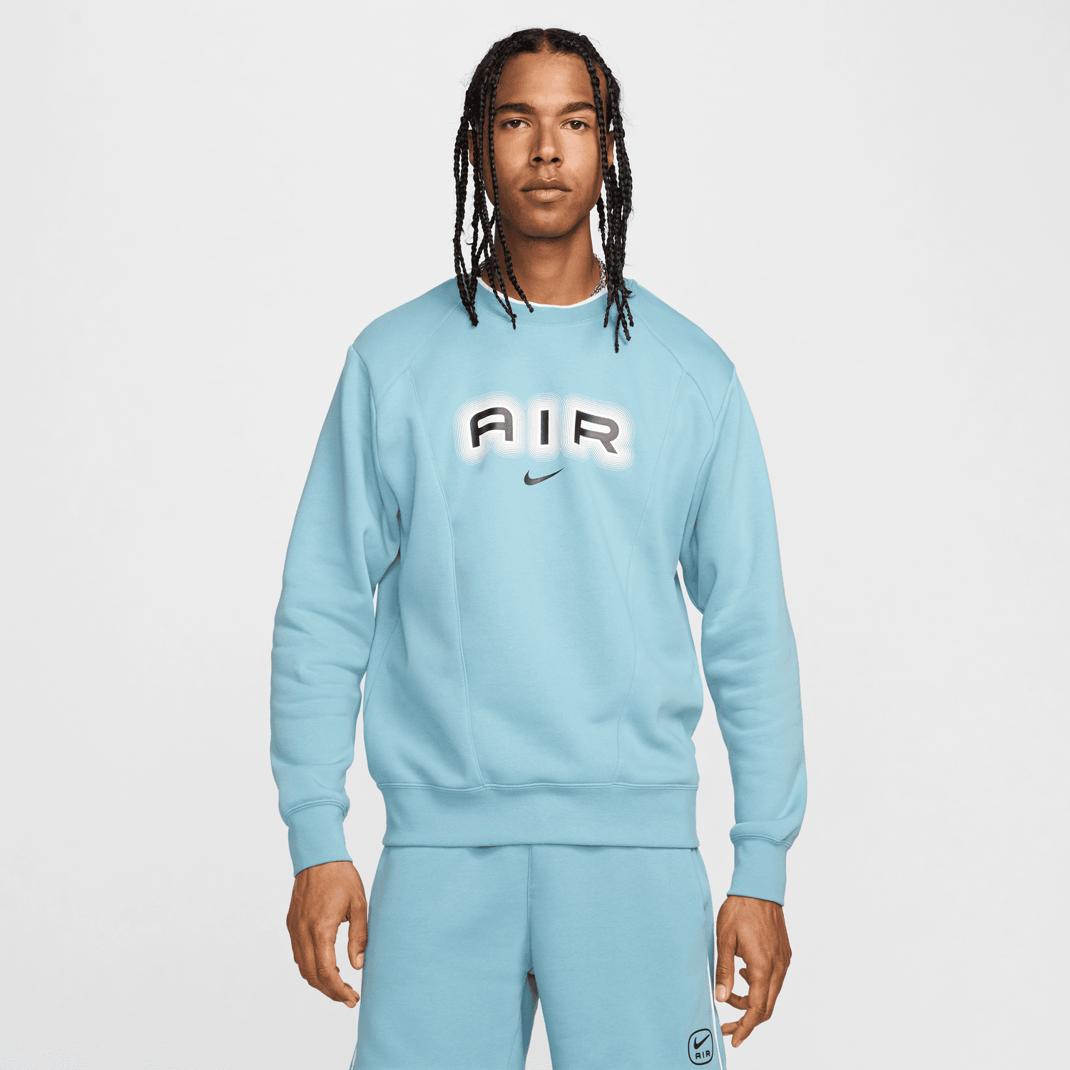 Felpa Nike Tuta Nike Azzurra Bianca Tuta In Tessuto Nike Club