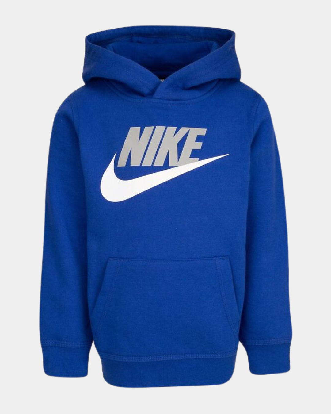 Sweat Nike Club Fleece Enfant - Bleu/Blanc/Gris