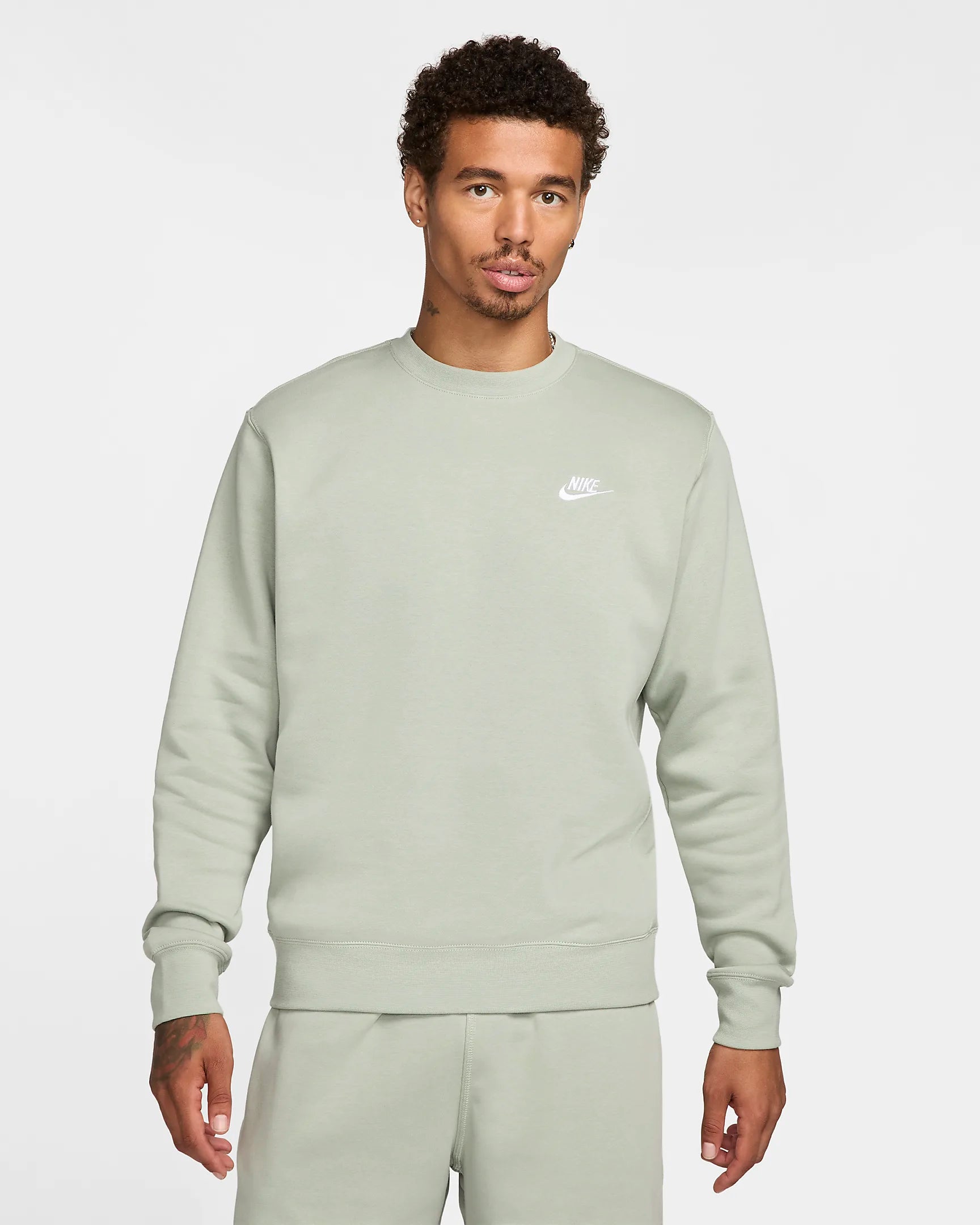 Sweat Nike Club Fleece Vert Footkorner