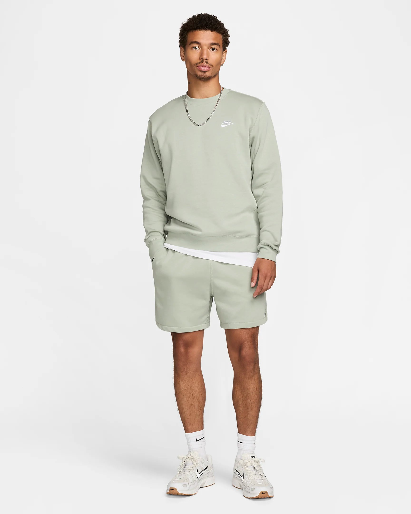Sweat Nike Club Fleece - Vert