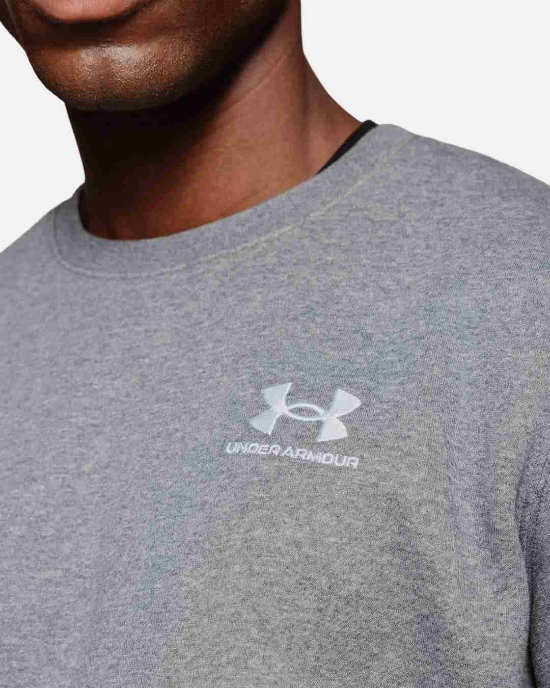 Felpa in pile Under Armour Essential - Grigia